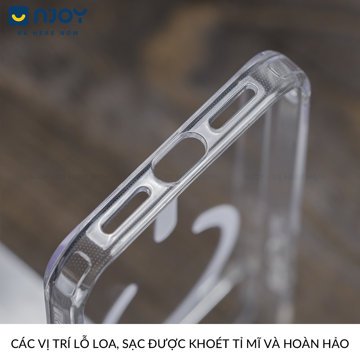 Ốp Magsafe Trong Suốt Likgus Cho iPhone 17 Pro Max 16 15 14 13 12