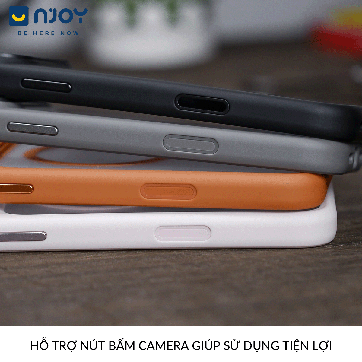 Ốp Hỗ Trợ Sạc Không Dây Likgus Lưng Nhám Chống Bẩn Cho iPhone 17 Pro Max 16 Pro Max 15 14 13 Njoyshop