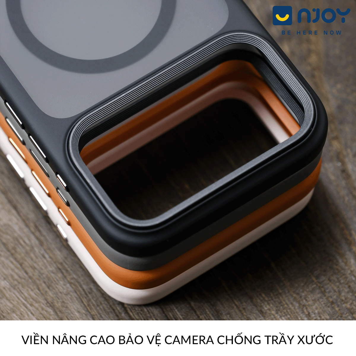 Ốp Hỗ Trợ Sạc Không Dây Likgus Lưng Nhám Chống Bẩn Cho iPhone 17 Pro Max 16 Pro Max 15 14 13 Njoyshop