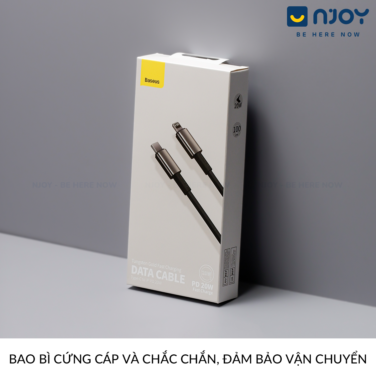 Cáp Sạc Nhanh 20W Baseus Type C to Lightning Cho iPhone 14 Pro Max 13 12 11