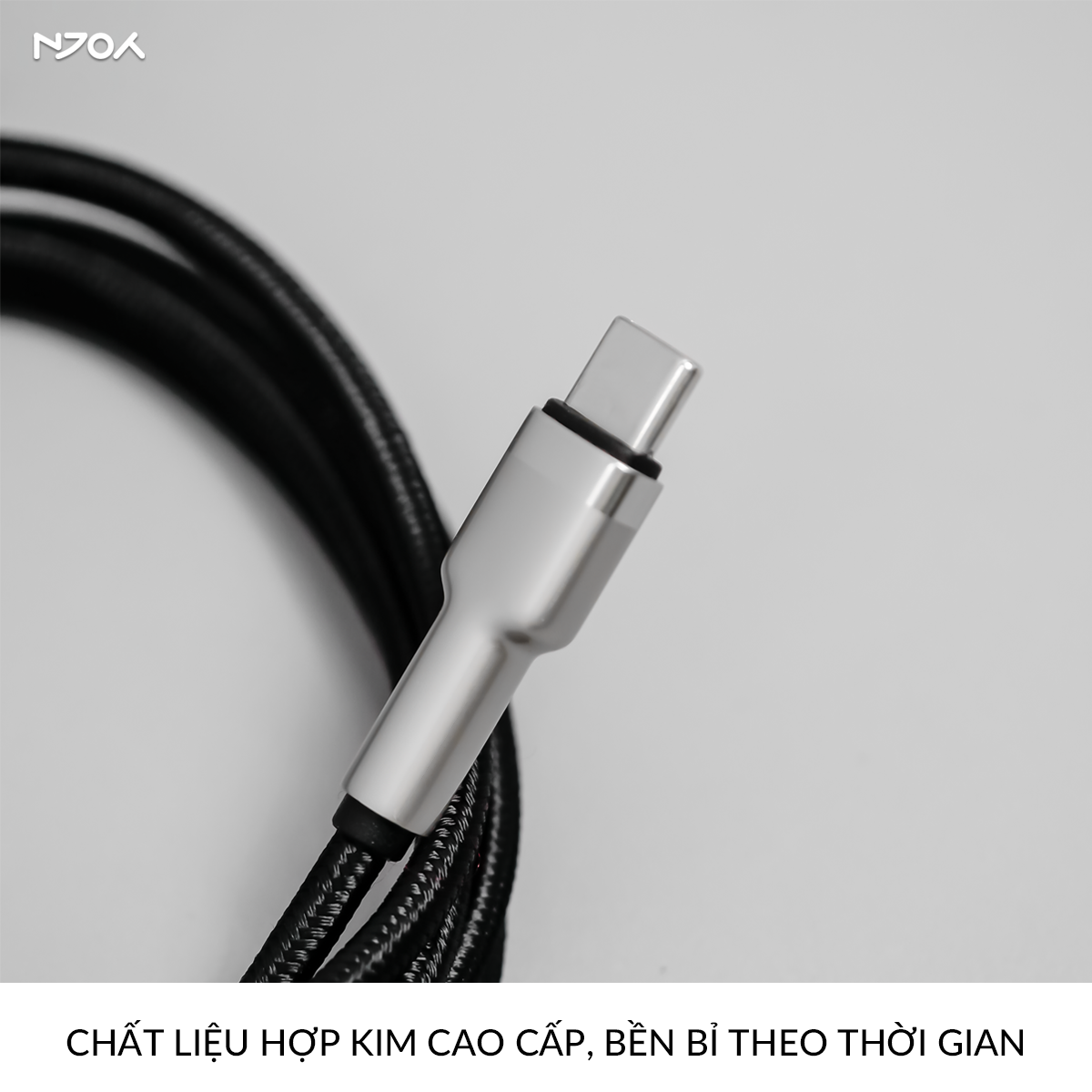 Cáp Sạc Nhanh Baseus Metal Serice Chân Cắm Type C Cho iPhone 14 Pro Max 13 12 11