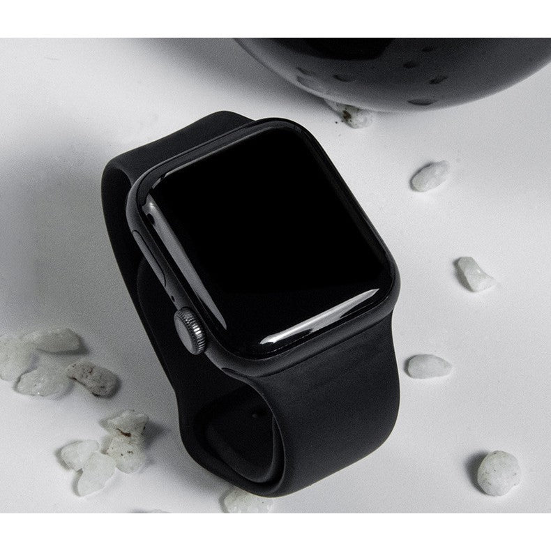 Cường Lực Viền Dẻo 3D Curved Cho Đồng Hồ Apple Watch 38mm 40mm 41mm 42mm 44mm 45mm Njoyshop