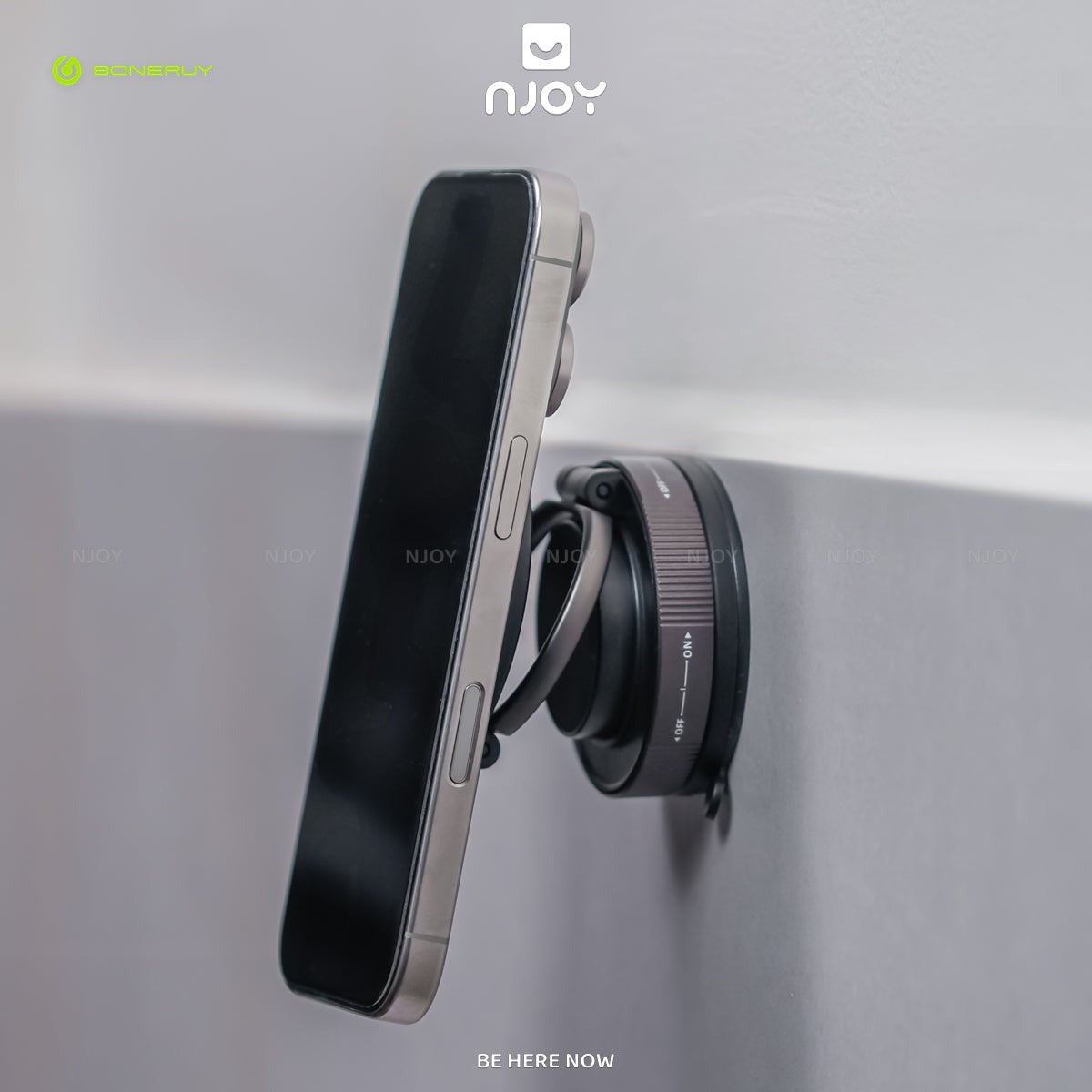 Giá Đỡ Điện Thoại Hít Nam Châm Chân Không Nhỏ Gọn Tiện Lợi Cho Điện Thoại iPhone Ô Tô
