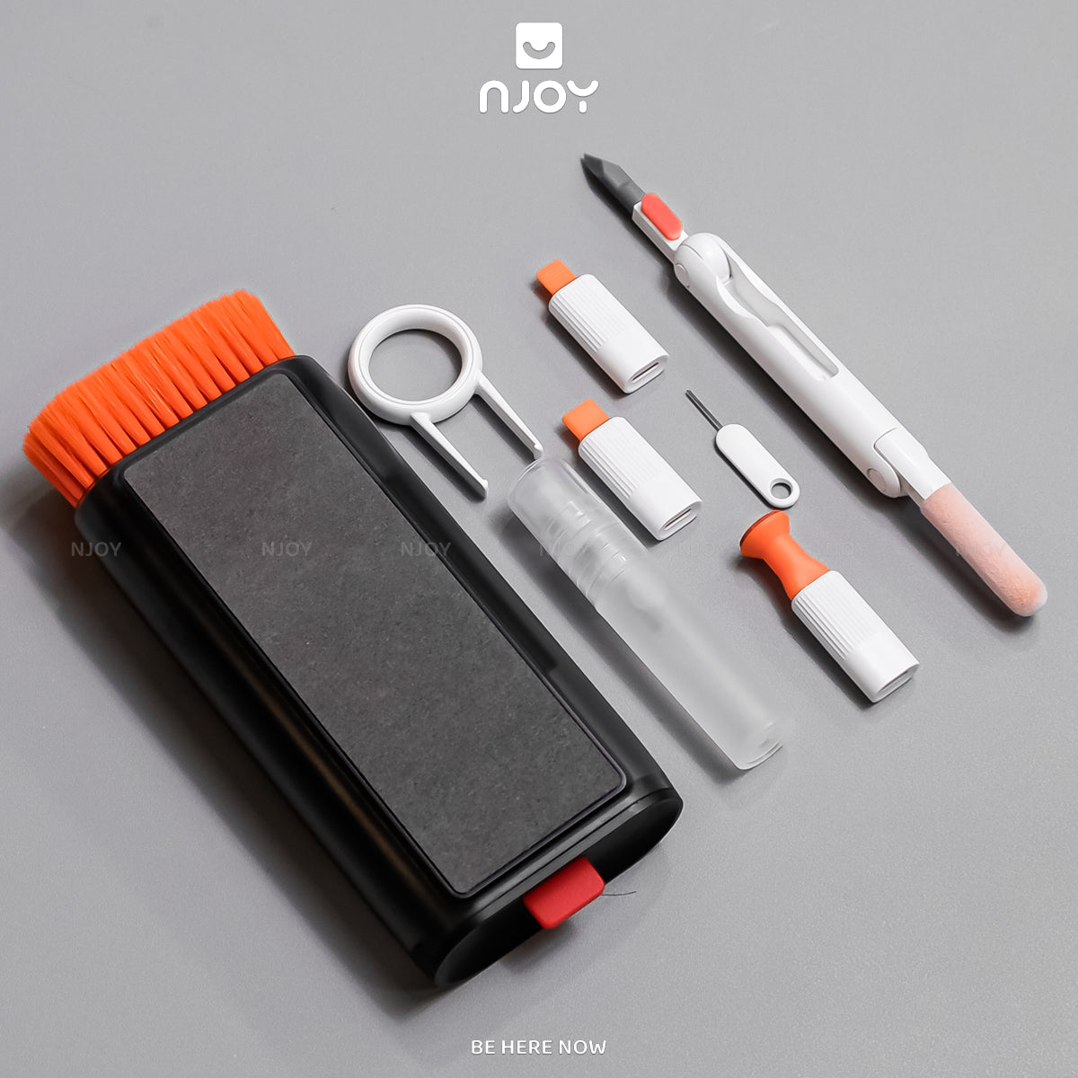 Bộ Dụng Cụ Vệ Sinh Bàn Phím Laptop Tai Nghe Airpods Macbook PC iPhone iPad 12 Trong 1 Đa Năng Nhỏ Gọn