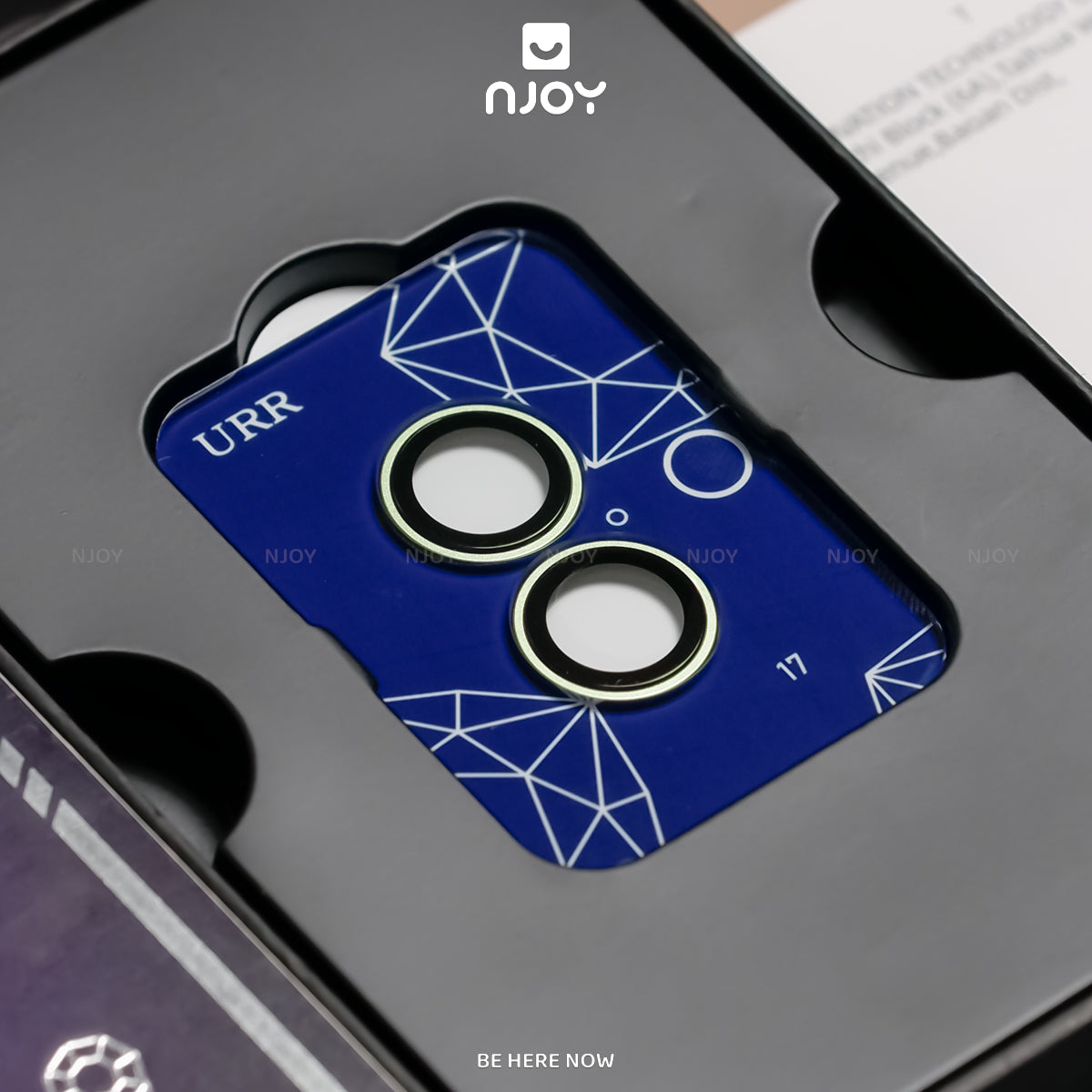 Cường Lực Camera URR Sapphire PVDSS 2 Tầng Cho iPhone 17 Pro Max 16 Pro Max 15 Pro Max 14 Pro Max 13 12