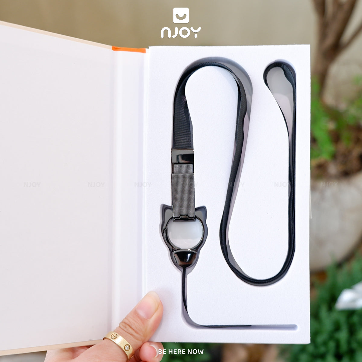 Dây Đeo Điện Thoại Thông Minh Hình Mèo Đen Tiện Thoại Cho Các Dòng Điện Thoại iPhone Samsung Xiaomi