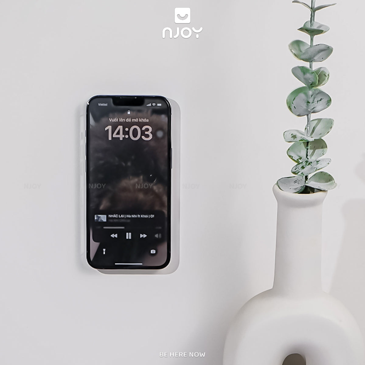 Giá Đỡ Điện Thoại Magsafe Dán Tường Tiện Lợi Cho Điện Thoại iPhone Samsung Xiaomi Huawei