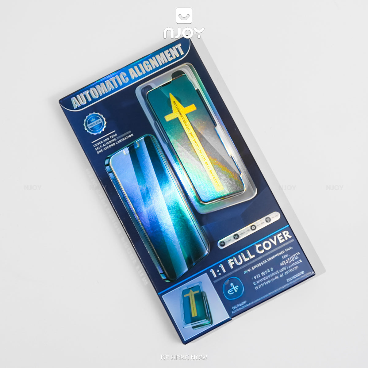 Kính Cường Lực Trong Suốt Khung Dán Cho iPhone 17 Pro Max 16 15 14 13 12 11