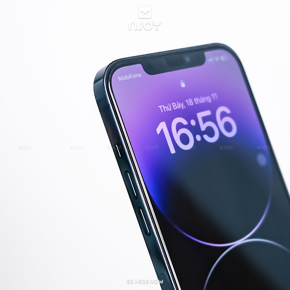 Kính Cường Lực Trong Suốt Chống Bụi Khung Dán Cho iPhone 18 Pro Max 17 16 15 14 13 12 11