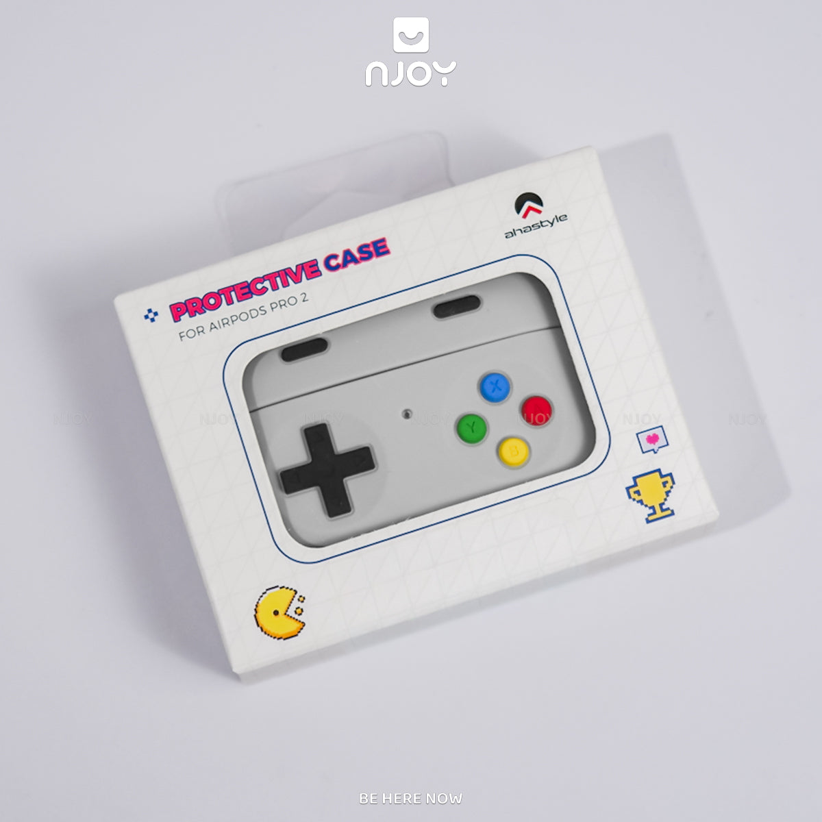 Ốp Silicon Máy Chơi Game Ahastyle Chất Liệu Silicon Kèm Móc Khóa Cho AirPods Pro 2 3 Airpods 4