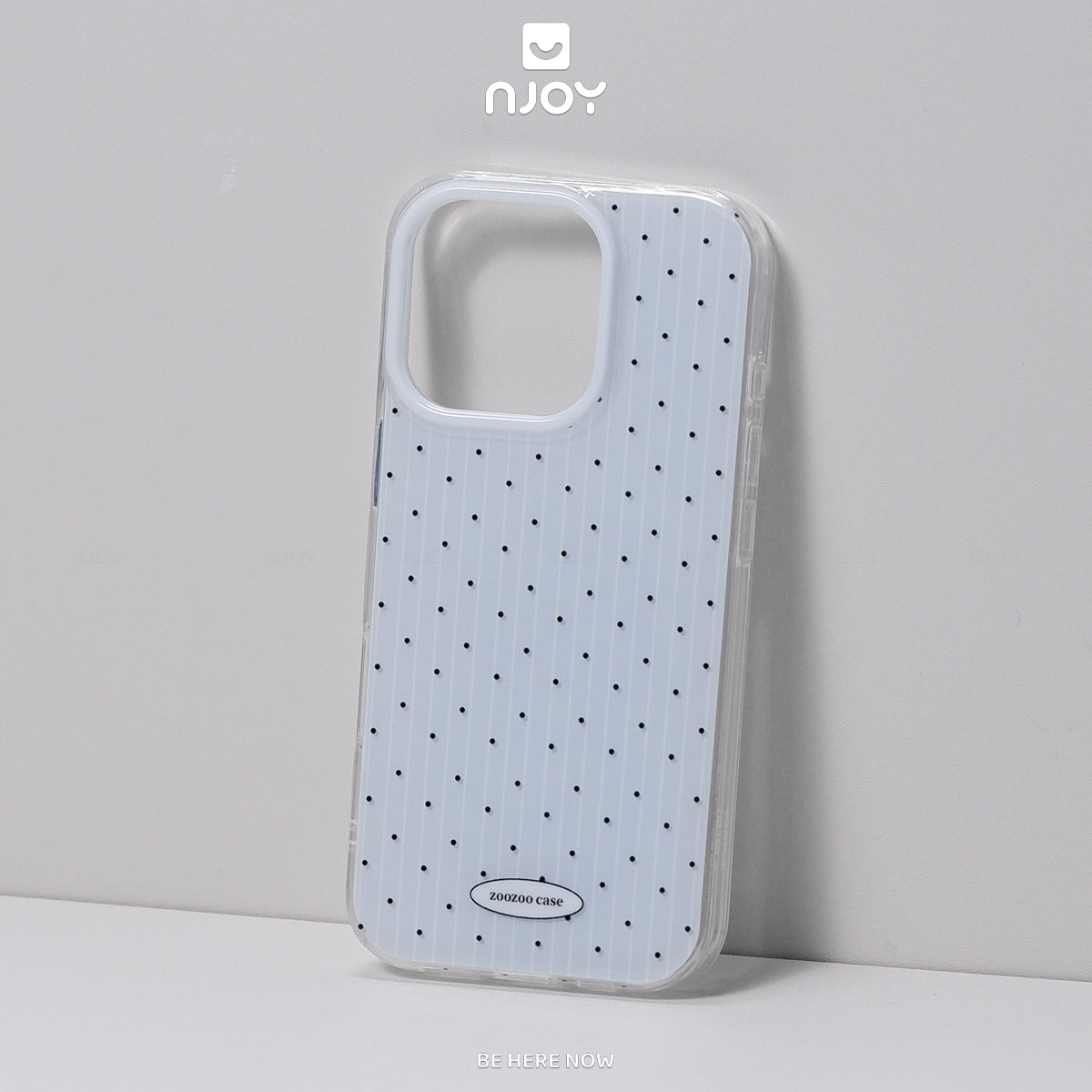 Ốp Lưng Nơ Chấm Bi Màu Xanh Dễ Thương Bảo Vệ Camera Cho Điện Thoại iPhone 18 Pro Max 17 16 15 14 13 12
