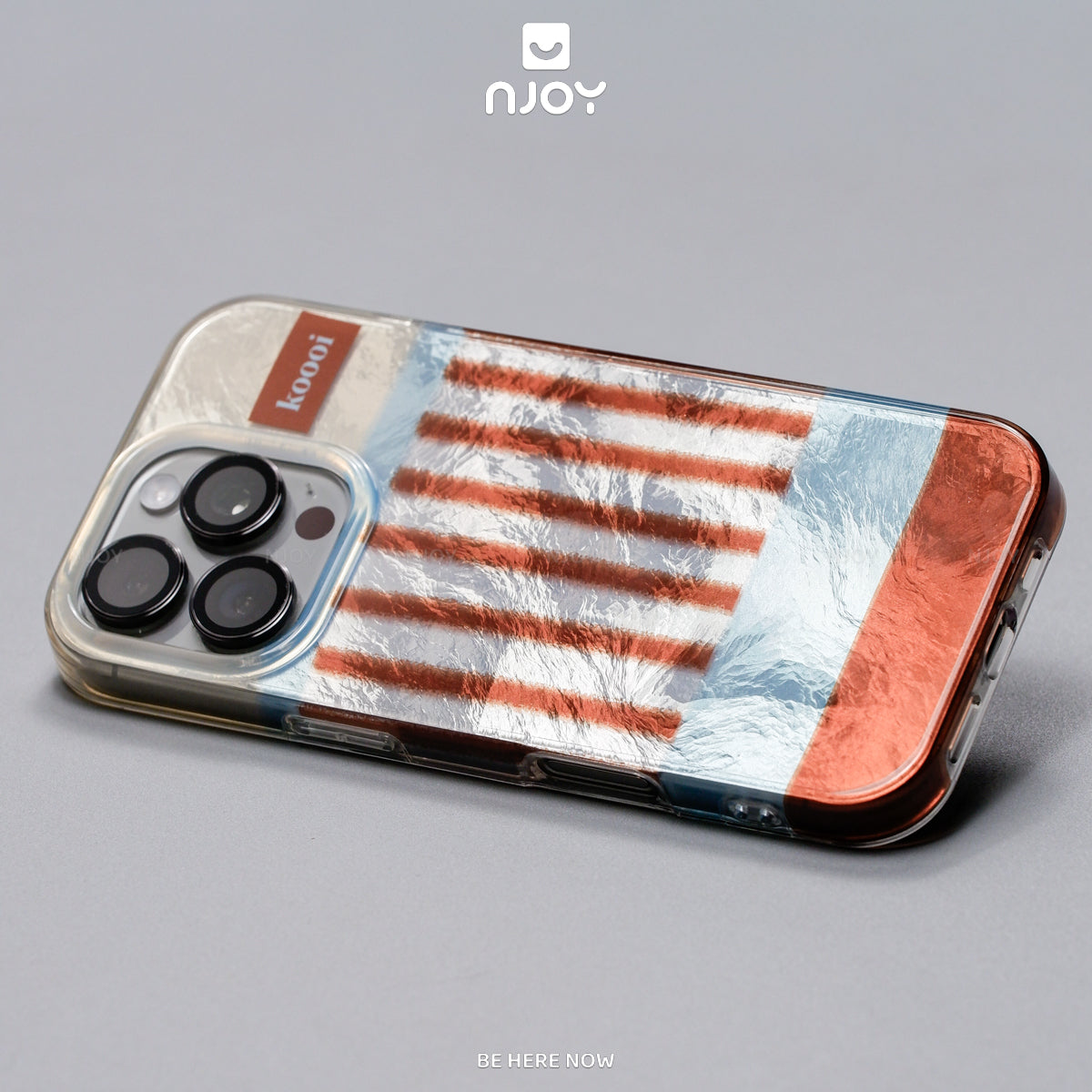 Ốp Lưng Sọc Phản Quang Palette Bảo Vệ Camera Cho Điện Thoại iPhone 18 Pro Max 17 16 15 14 13 12