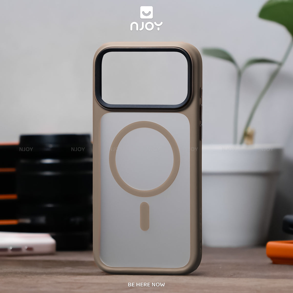Ốp Nhám Hỗ Trợ Sạc Không Dây Từ Tính Nút Bấm AI Camera Cao Cấp Cho Điện Thoại iPhone 18 Pro Max 17 16