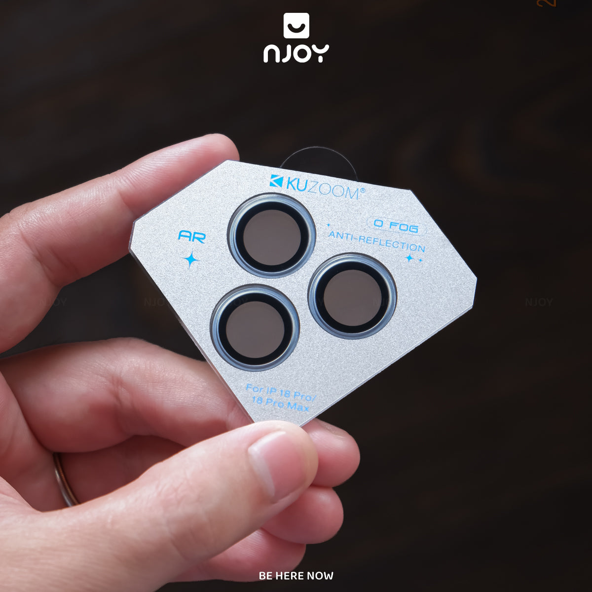 Cường Lực Camera Kuzoom AR Chống Trầy Cho iPhone 18 Pro Max 17 16 15 14 13 12 11
