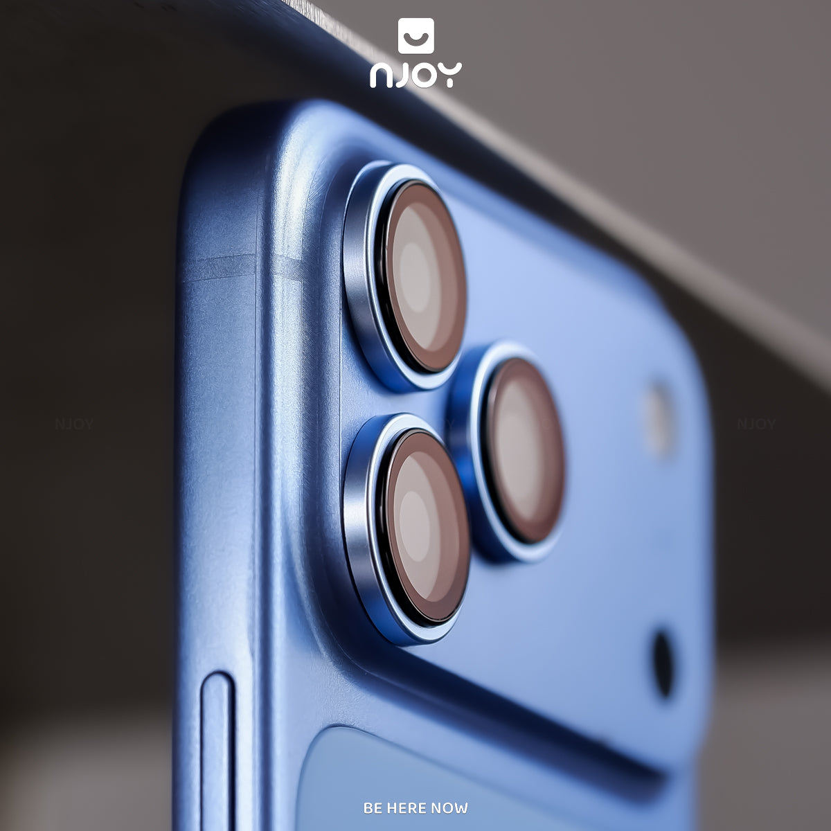 Bộ Vòng Cường Lực Bảo Vệ Camera Anank AR Chống Trầy Xước Màu Nguyên Bản Cho iPhone 13 14 15 16 17 18 Pro Max Njoyshop