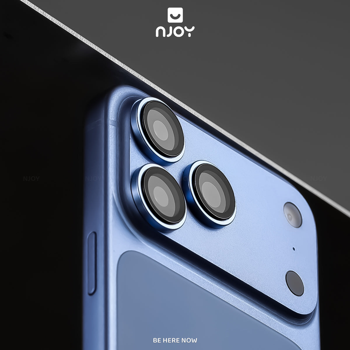 Bộ Vòng Cường Lực Bảo Vệ Camera Anank AR Chống Trầy Xước Màu Nguyên Bản Cho iPhone 13 14 15 16 17 18 Pro Max Njoyshop