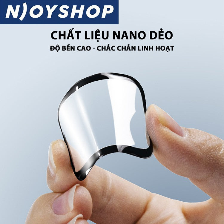 Cường Lực Viền Dẻo 3D Curved Cho Đồng Hồ Apple Watch 38mm 40mm 41mm 42mm 44mm 45mm Njoyshop