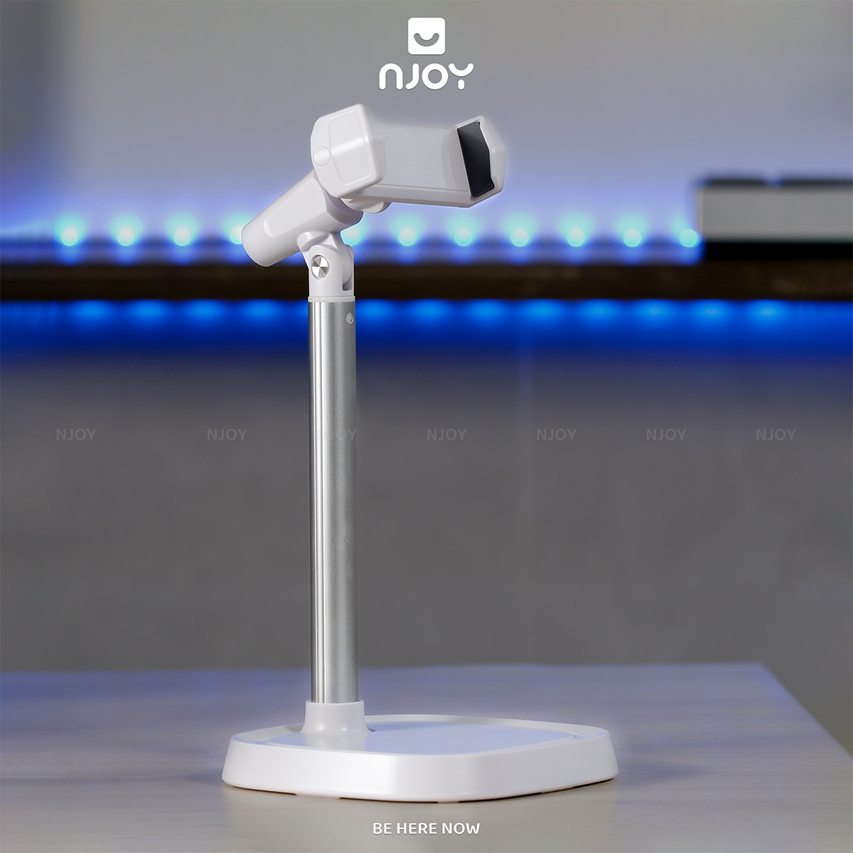 Giá Đỡ Điện Thoại Boneruy Để Bàn Xoay 360 Độ Điều Chỉnh Độ Cao Chân Đế Dày Ổn ĐỊnh Chống Rung Lắc