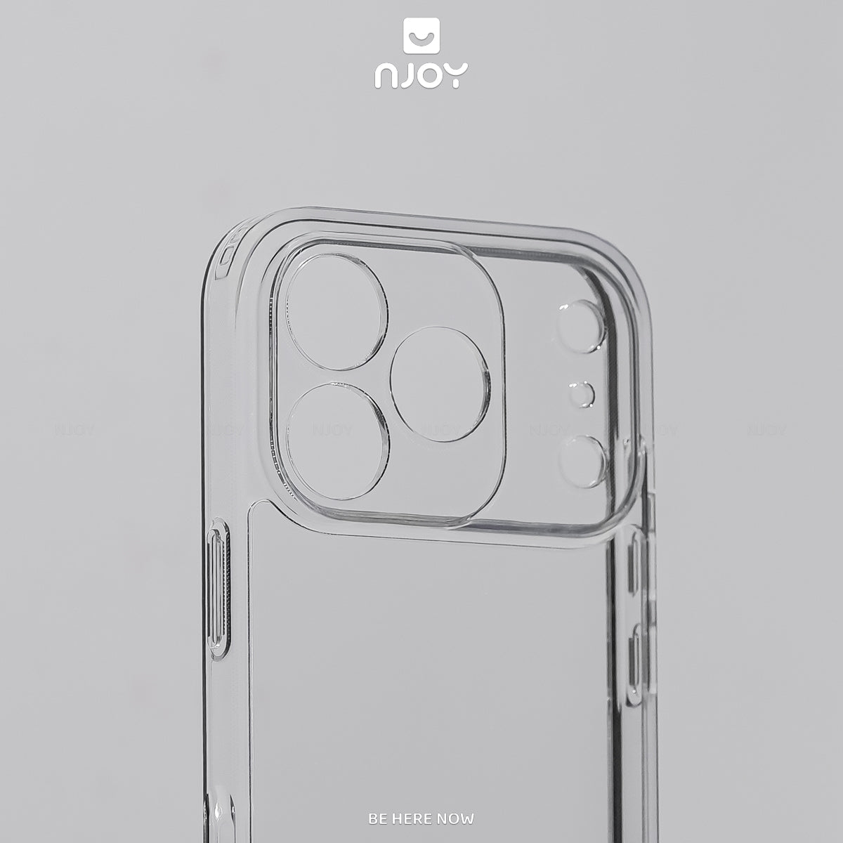 Ốp Trong Suốt Có Nút AI Chống Sốc Bảo Vệ Camera Cho Điện Thoại iPhone 18 Pro Max 17 16 15 14 13
