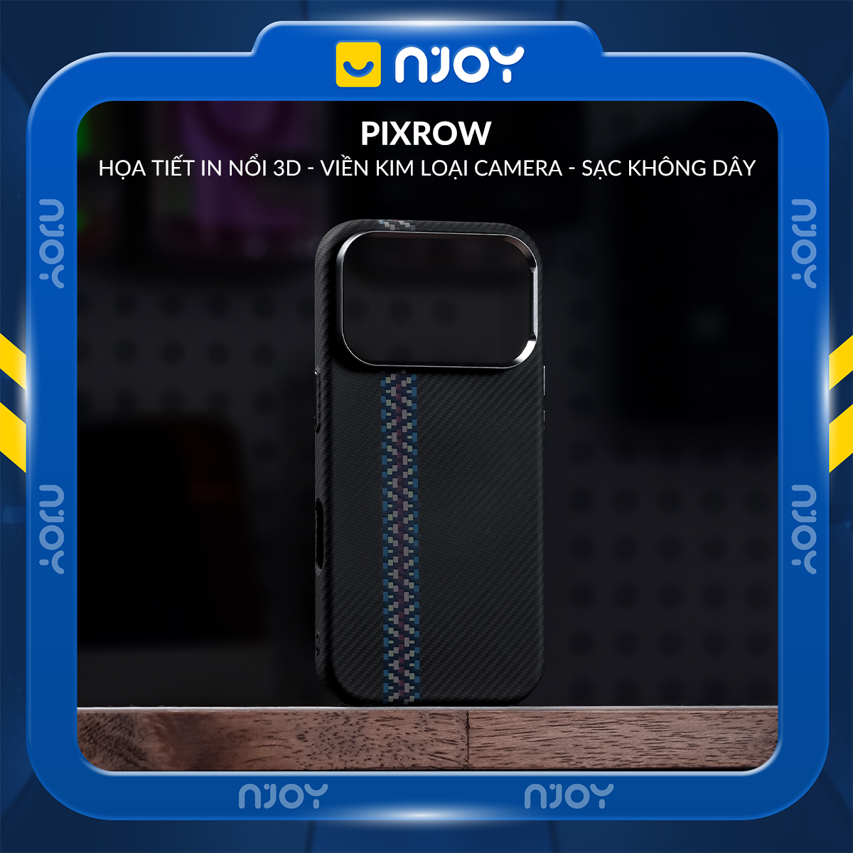 Ốp Carbon Nhám Chống Vân Tay Siêu Mỏng Bảo Vệ Camera Cho Điện Thoại iPhone 17 Pro Max 16 15 14 13