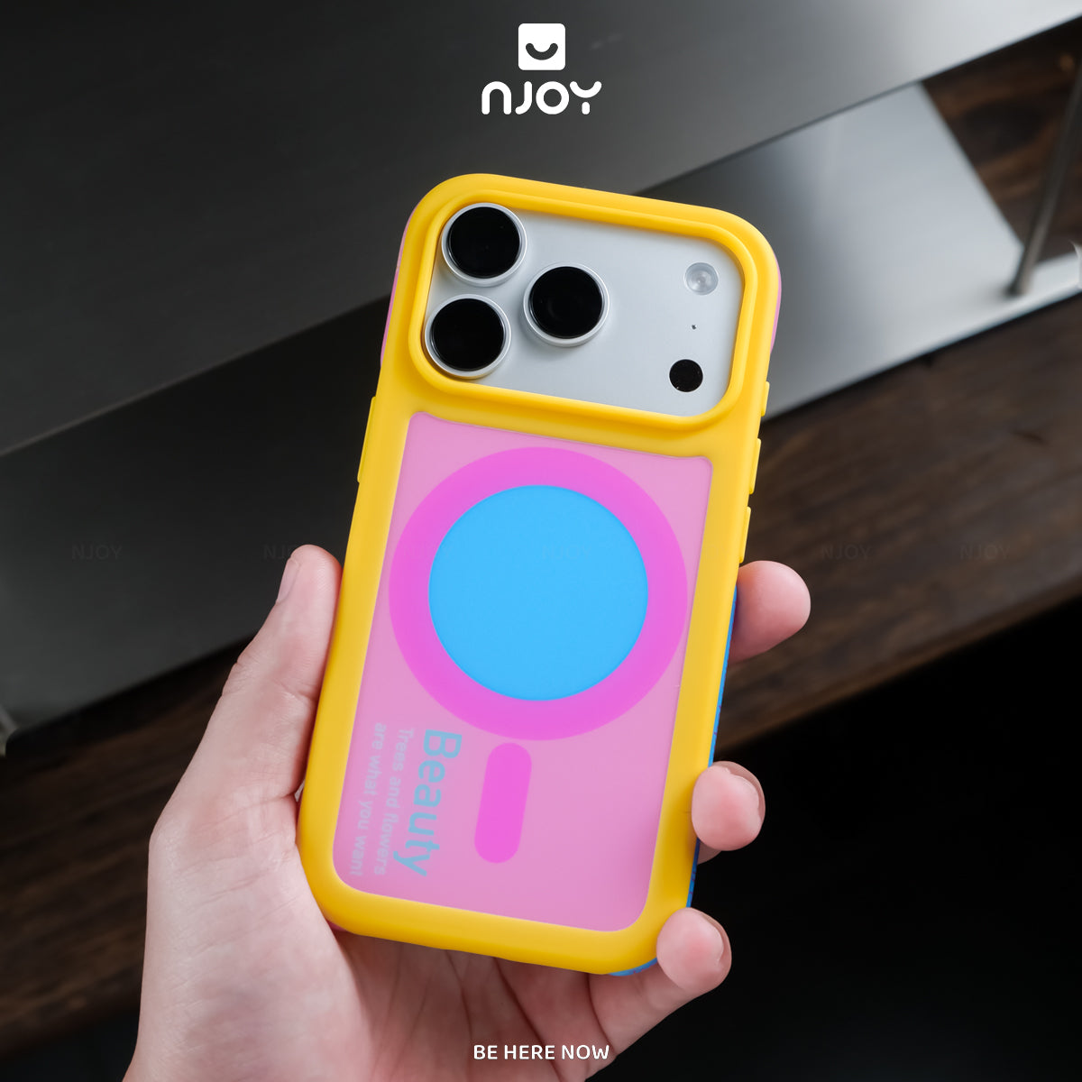 Ốp Chống Bẩn Retro Pop City Chống Sốc Bảo Vệ Camera Cho Điện Thoại iPhone 17 Pro Max 16 15 14 13