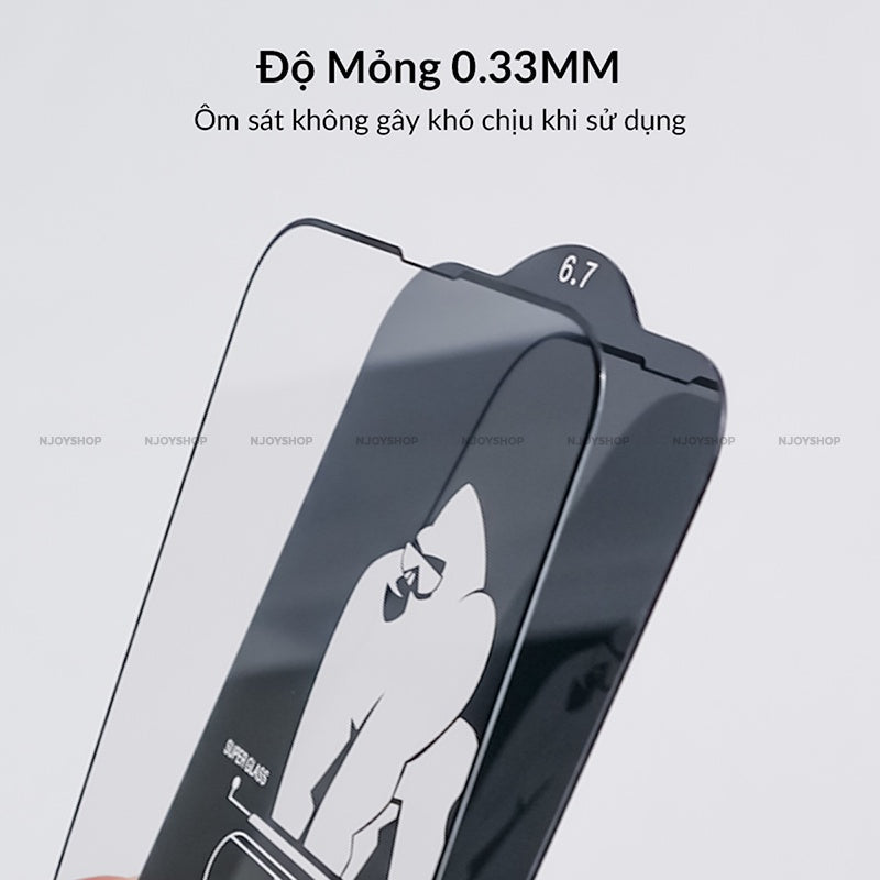 Kính Cường Lực Wekome Kingkong Trong Suốt Cho iPhone 17 Pro Max 16 15 14 13 12 11