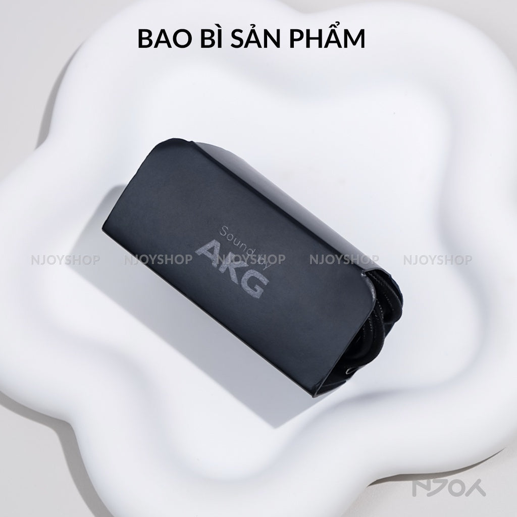 Tai Nghe Nhét Tai Chống Ồn AKG Chân Cắm Type C Cho Điện Thoại Laptop Note 10 Note 20 S20 S21 Ultra