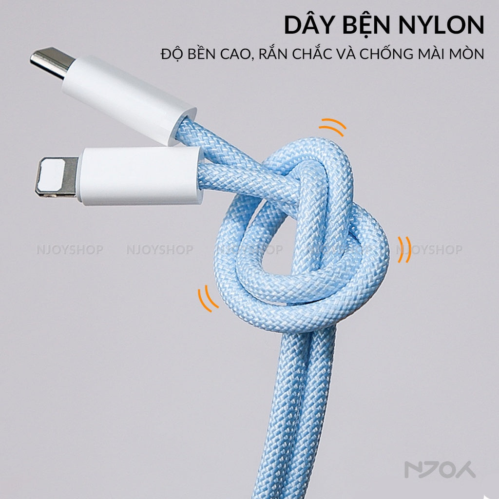 Cáp Sạc Nhanh 20W Baseus Type C to Lightning Cho iPhone 14 Pro Max 13 12 11