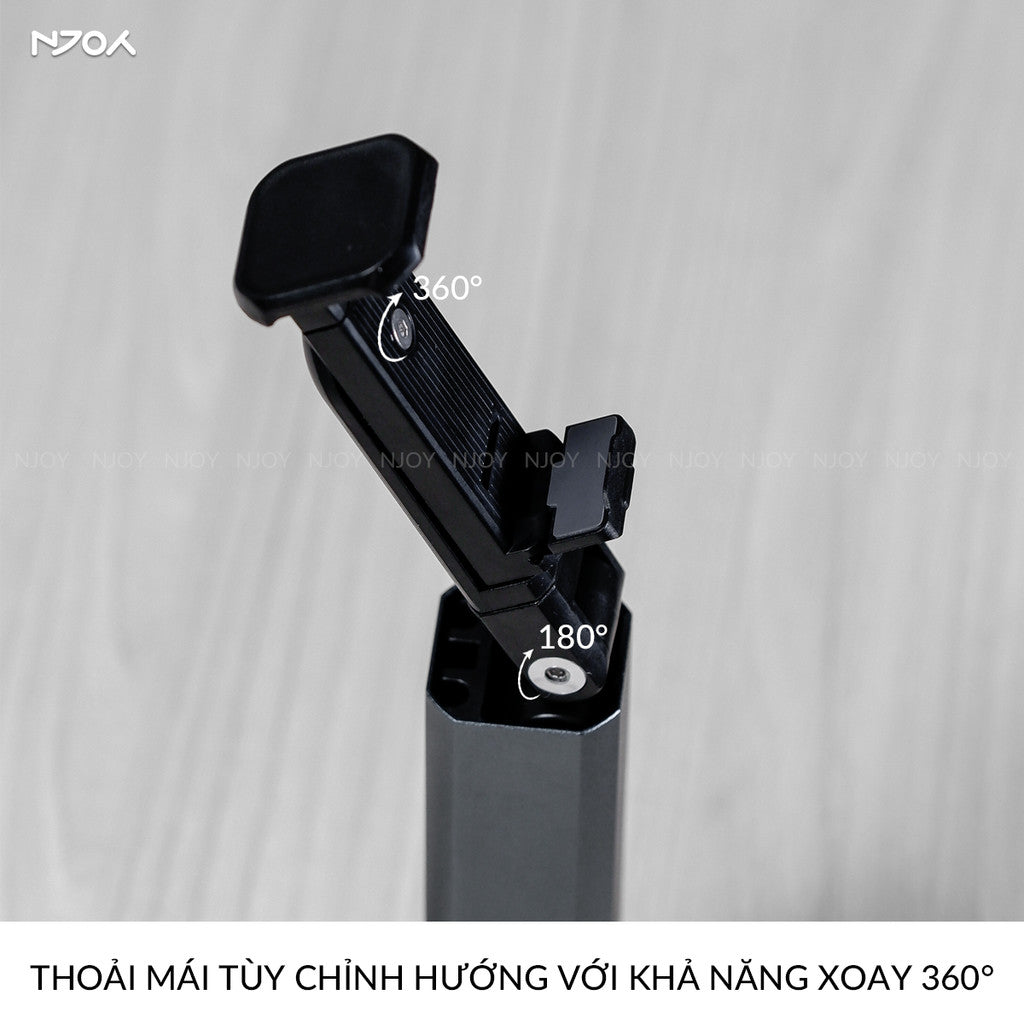 Giá Đỡ Kẹp Điện Thoại Boneruy E02 Siêu Nhỏ Gập Gọn Hợp Kim Nhôm Cao Cấp
