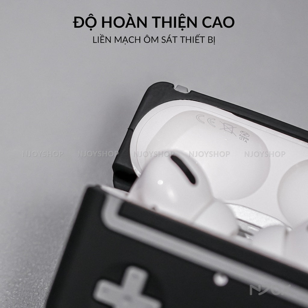Ốp Silicon In Hình Ahastyle Kèm Móc Khóa Cho Tai Nghe Airpods Pro 3 2 Airpods 4