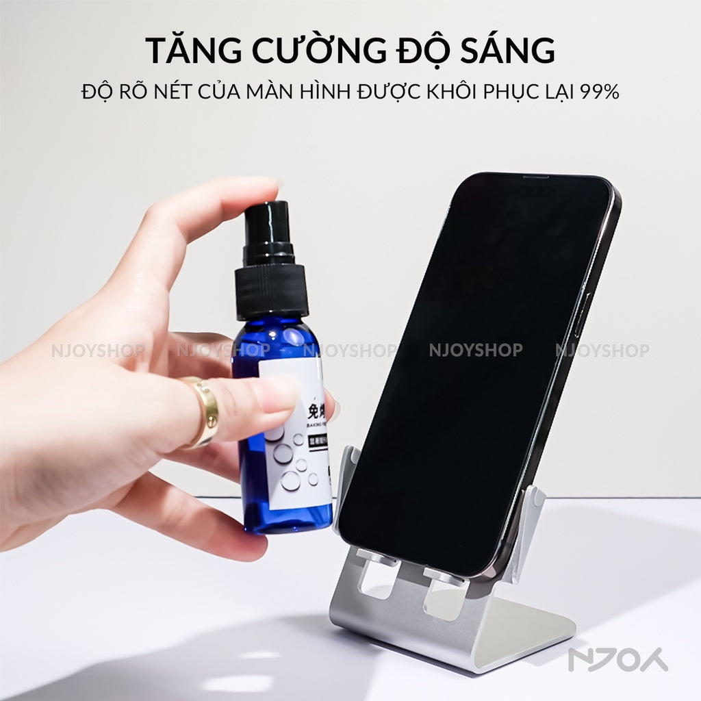 Bình Xịt Vệ Sinh Màn Hình Nano Chống Vân Tay Nhỏ Gọn Tiện Dụng Cho Điện Thoại Laptop Máy Tính Bảng