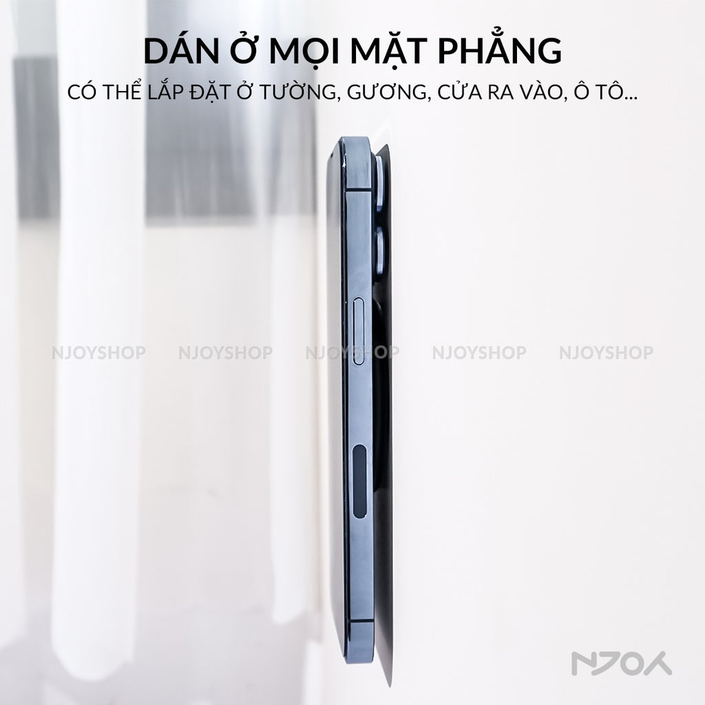 Giá Đỡ Điện Thoại Magsafe Dán Tường Tiện Lợi Cho Điện Thoại iPhone Samsung Xiaomi Huawei