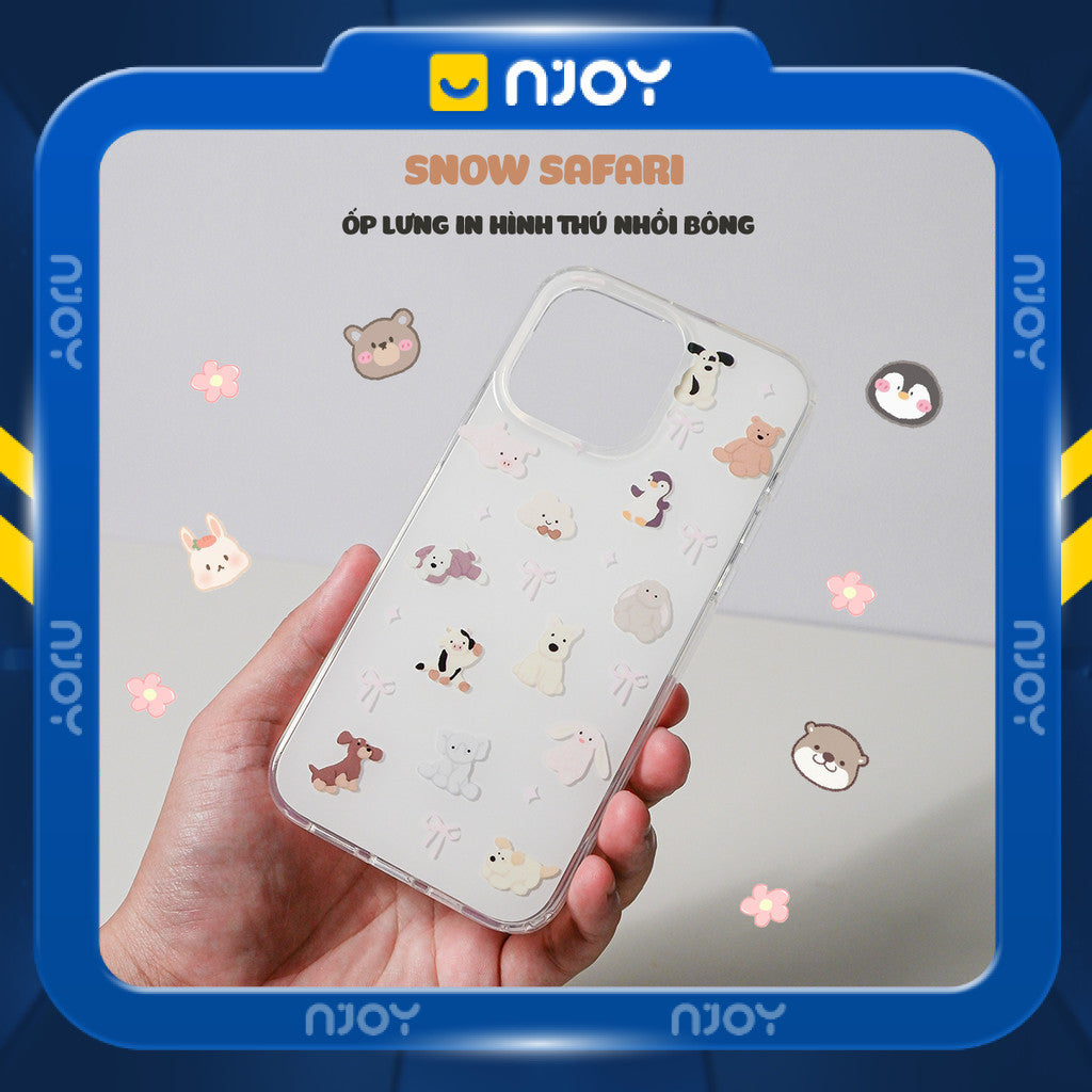 Ốp Lưng In Hình Thú Cưng Chó Mèo Dễ Thương Cute Cho iPhone 16 Pro Max 15 14 13