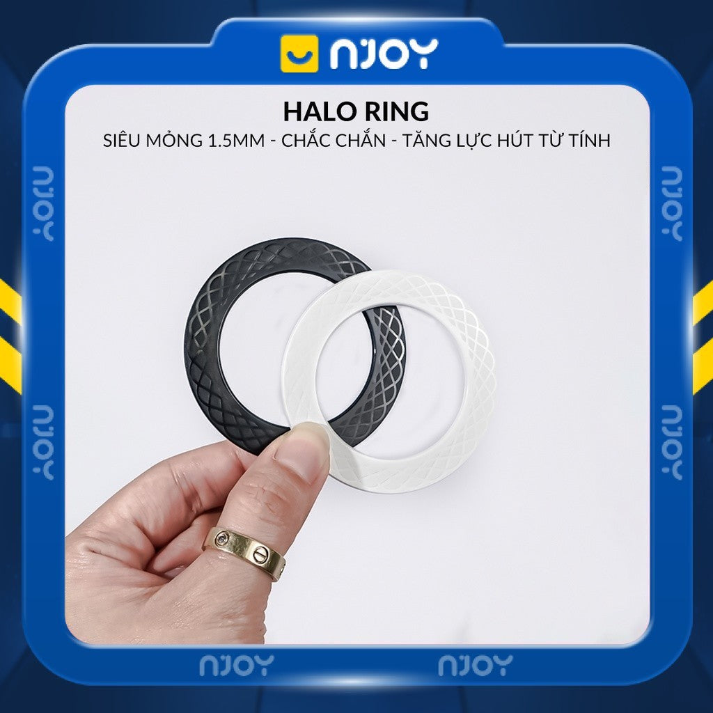 Miếng Dán Hỗ Trợ Sạc Không Dây Magsafe Từ Tính Cho Điện Thoại iPhone Samsung Njoyshop