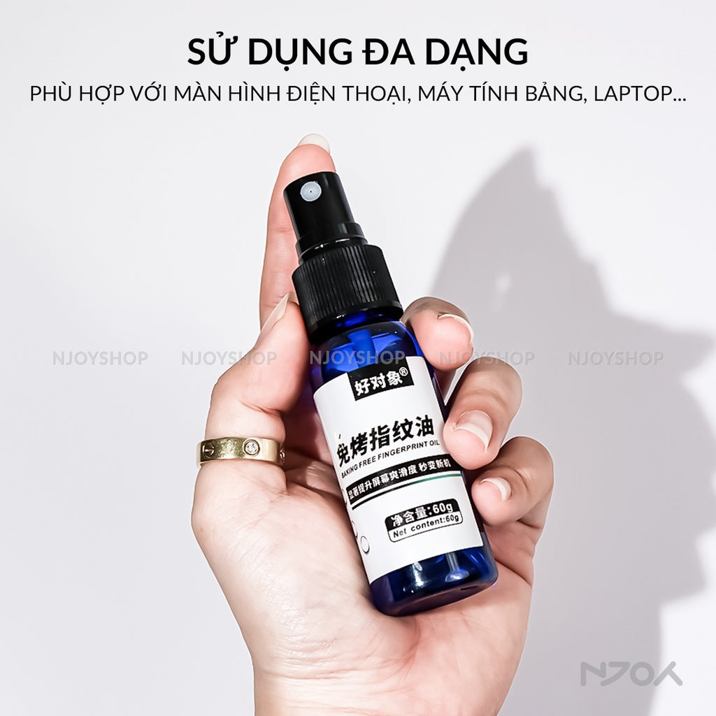 Bình Xịt Vệ Sinh Màn Hình Nano Chống Vân Tay Nhỏ Gọn Tiện Dụng Cho Điện Thoại Laptop Máy Tính Bảng