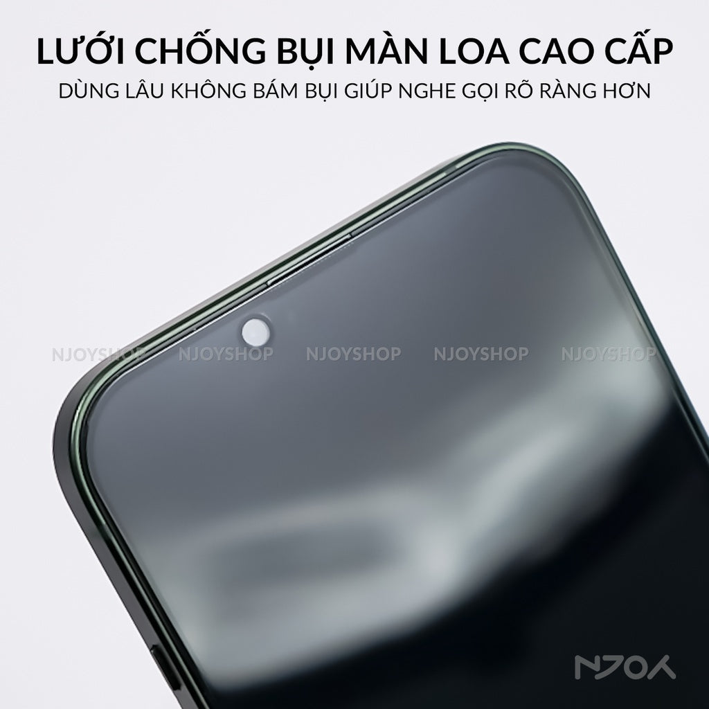 Kính Cường Lực Chống Nhìn Trộm Khung Tự Dán Cho iPhone 16 Pro Max 15 14 13 12 11