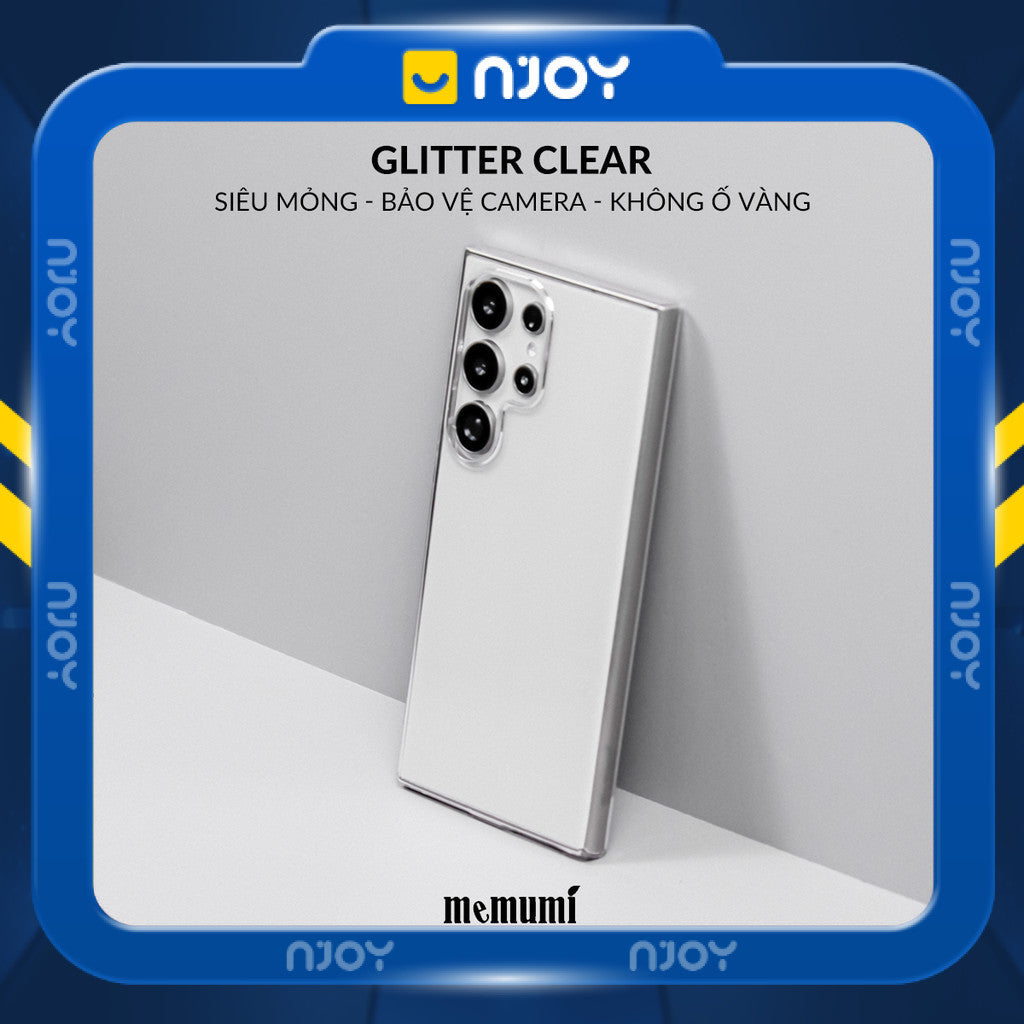 Ốp Trong Suốt Siêu Mỏng Memumi Bảo Vệ Camera Chống Ố Vàng Cho Samsung S24 Ultra S23