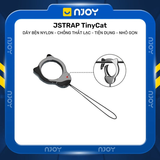 Móc Khóa Khóa Mèo Đen Tiện Dụng Chống Thất Lạc Cho Chìa Khóa Điện Thoại USB Njoyshop