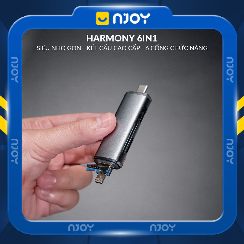 Đầu Đọc Thẻ Nhớ SD TF Đa Năng Cổng Type C USB Tốc Độ Cao Cho Laptop Điện Thoại Máy Tính Bảng