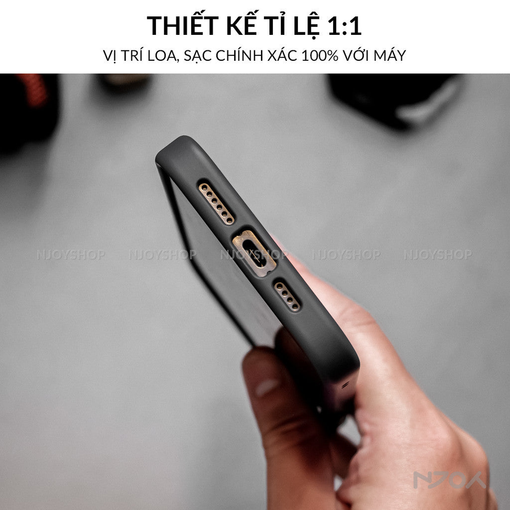 Ốp Hỗ Trợ Sạc Không Dây Likgus Lưng Nhám Chống Bẩn Cho iPhone 16 Pro Max 15 Pro Max 14 13 Njoyshop