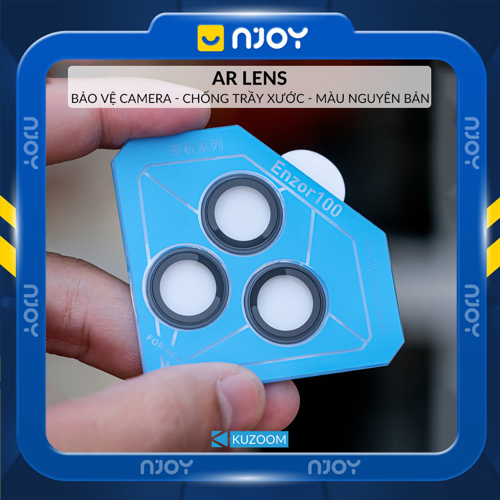 Cường Lực Camera Kuzoom AR Chống Trầy Cho iPhone 17 Pro Max 16 15 14 13 12 11