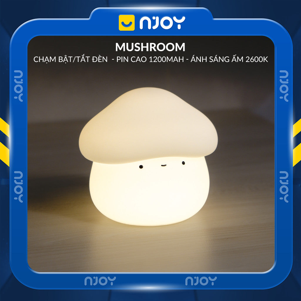 Đèn Ngủ Decor Cảm Ứng Squishy Siêu Mềm Điều Chỉnh Sáng Hẹn Giờ Trang Trí Bàn Học