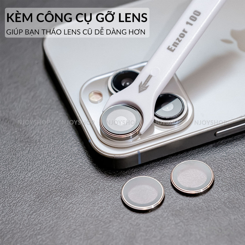 Cường Lực Camera Kuzoom AR Chống Trầy Cho iPhone 17 Pro Max 16 15 14 13 12 11
