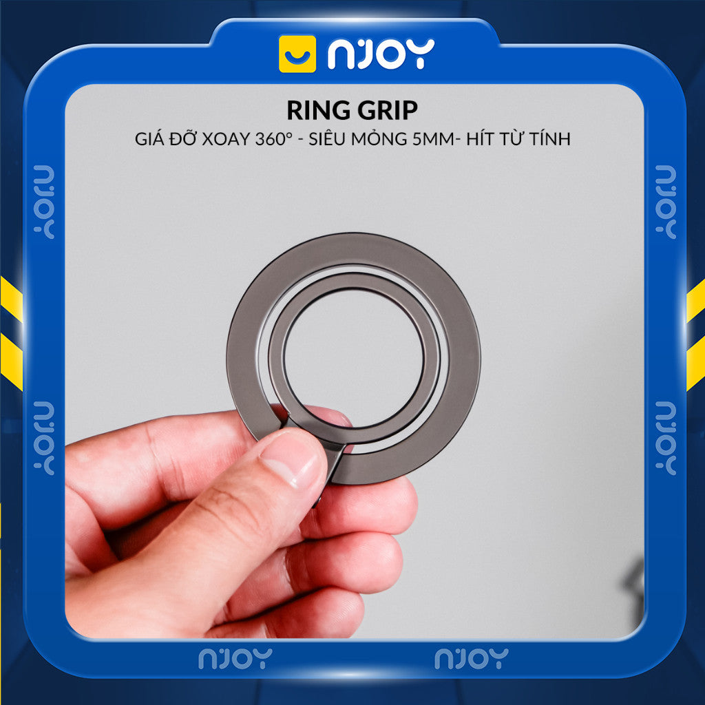 Giá Đỡ Điện Thoại Popsocket Magsafe Trong Suốt Nhỏ Gọn Cho Điện Thoại iPhone Samsung Njoyshop