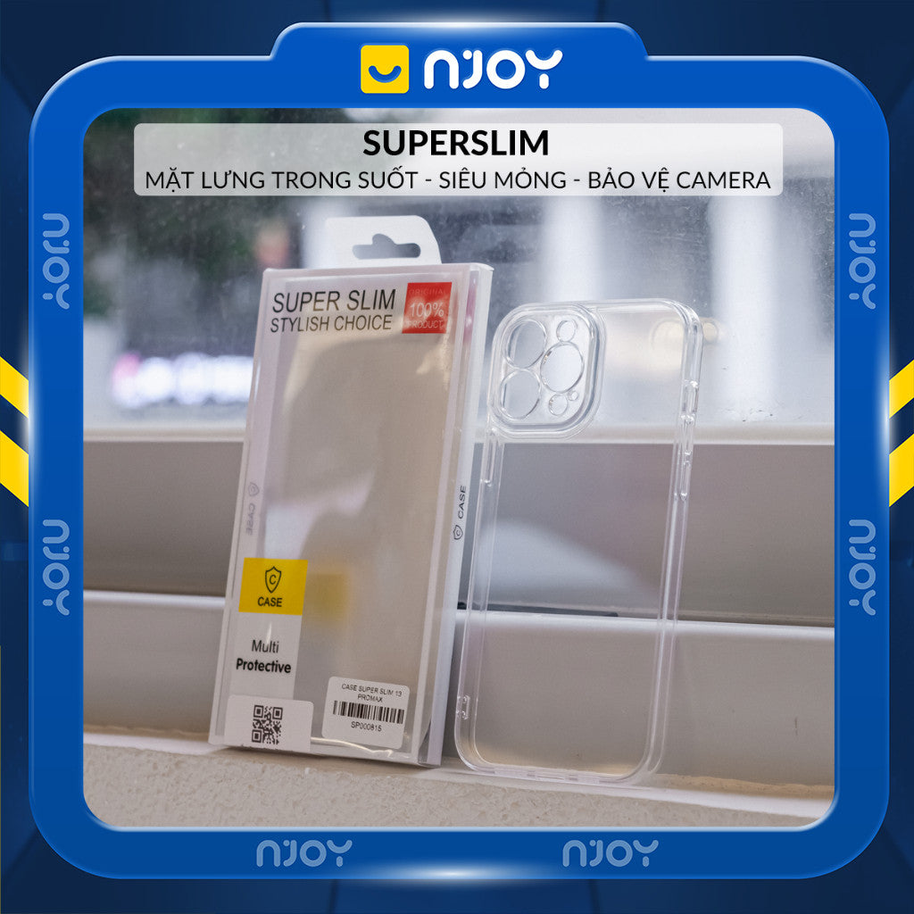 Ốp Chống Sốc Trong Suốt Bảo Vệ Camera Cho Điện Thoại iPhone 16 Pro Max 15 14 13 12 11 Njoyshop