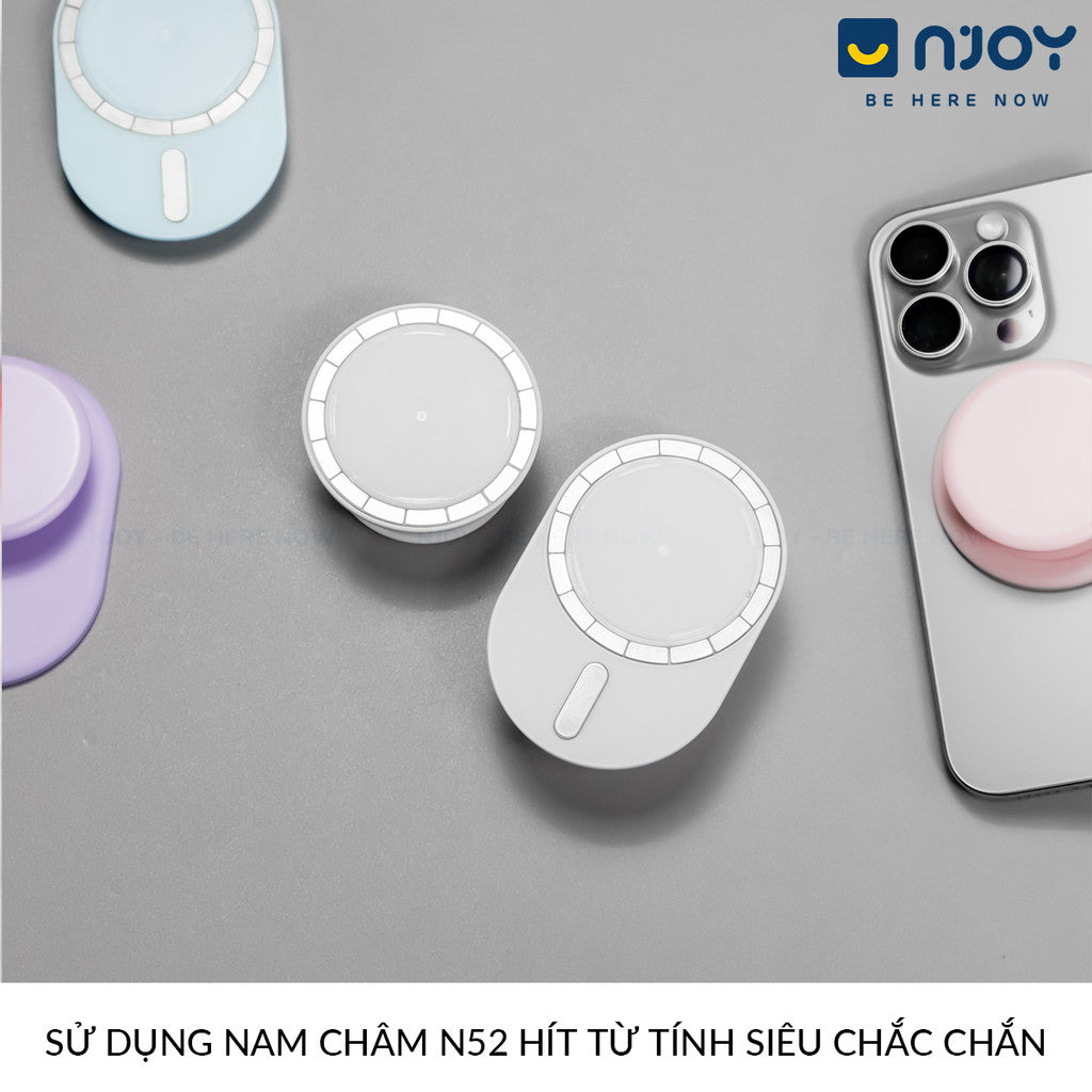 Giá Đỡ Nam Châm Popsocket Magsafe Chất Liệu Silica Gel Cho Điện Thoại iPhone Samsung iPad
