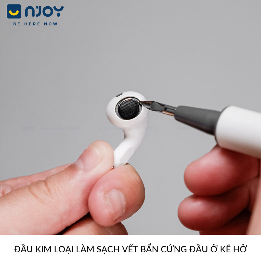Bút Vệ Sinh Tai Nghe Airpods Pro 2 3 4 Bỏ Túi Đa Năng Nhỏ Gọn Tiện Lợi Njoyshop