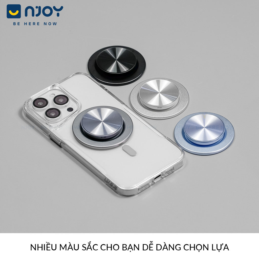 Giá Đỡ Nam Châm Magsafe Kim Loại Cao Cấp Nhỏ Gọn Nhiều Màu Cho Điện THoại iPhone Samsung iPad