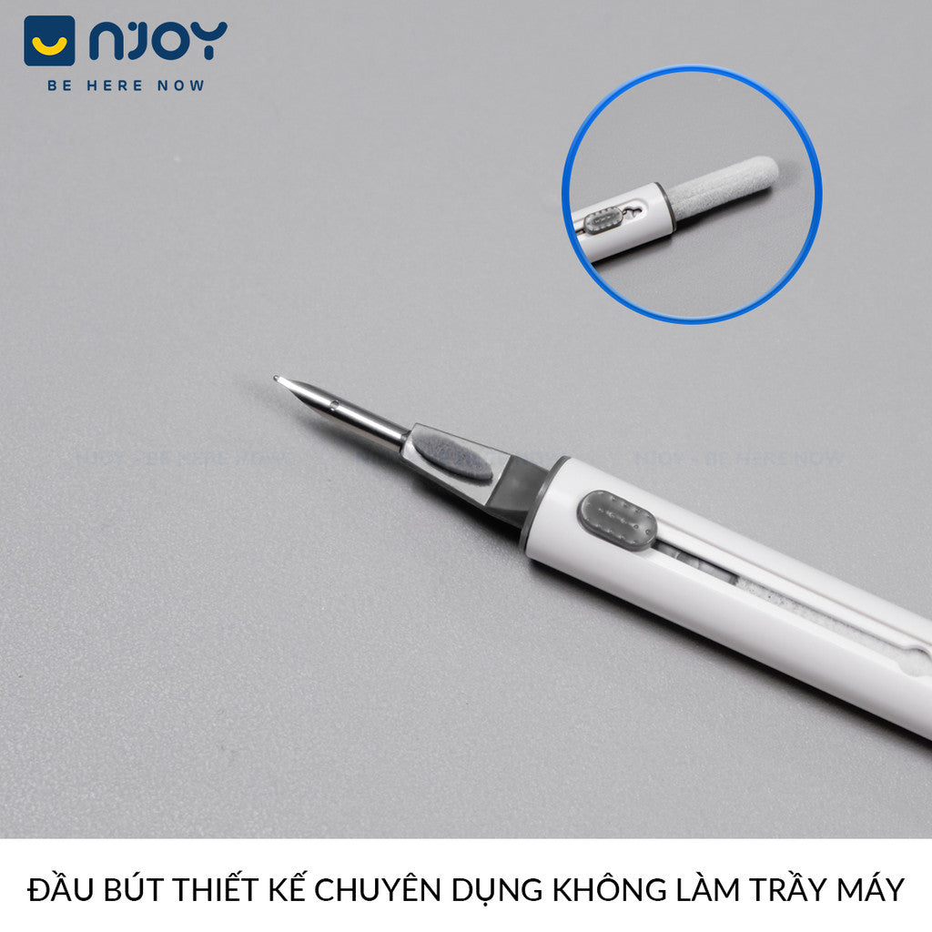 Bút Vệ Sinh Tai Nghe Airpods Pro 2 3 4 Bỏ Túi Đa Năng Nhỏ Gọn Tiện Lợi Njoyshop