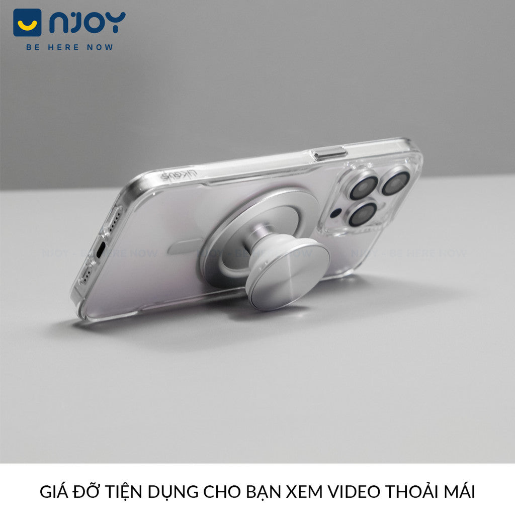 Giá Đỡ Nam Châm Magsafe Kim Loại Cao Cấp Nhỏ Gọn Nhiều Màu Cho Điện THoại iPhone Samsung iPad